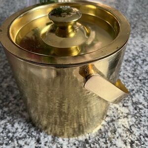 Godinger Gold Plated Ice Bucket